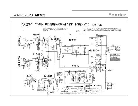 Exploring The Fender Bandmaster Ab763 Schematic Uncovering The Inner