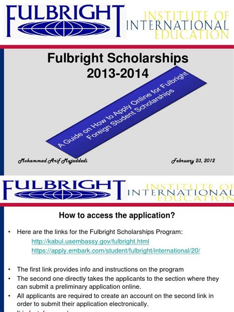 Fulbright Application 2013 2014 Pdf Essays World Wide Web