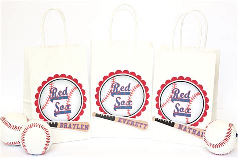 Baseball Party Favor Bags Baseball Birthday Bags Baseball | Etsy