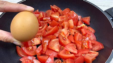 Ich Habe Noch Nie So Leckere Eier Mit Tomaten Gegessen Das Einfachste