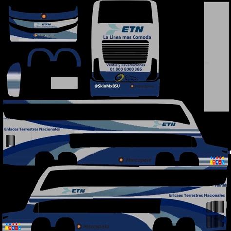 Skin Marcopolo G Etn En Autobus De Dos Pisos Lineas De