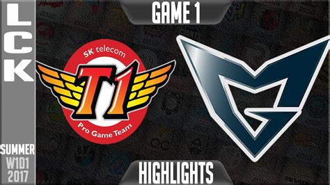 Skt Vs Ssg Highlights Game Lck Summer Highlights W D Skt T