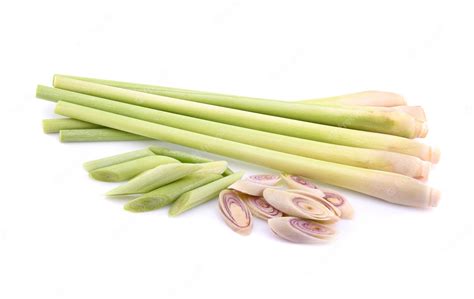 Premium Photo Lemongrass Isolated On White Background