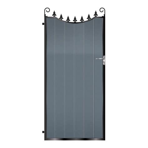 Maclean Tall Aluminium Side Gate With Panel Gates Automation Direct