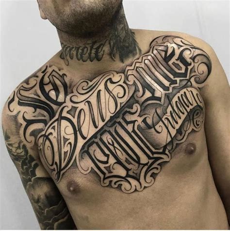 Tatuagem No Peito Masculina Dicas E Inspira Es Para N O Errar