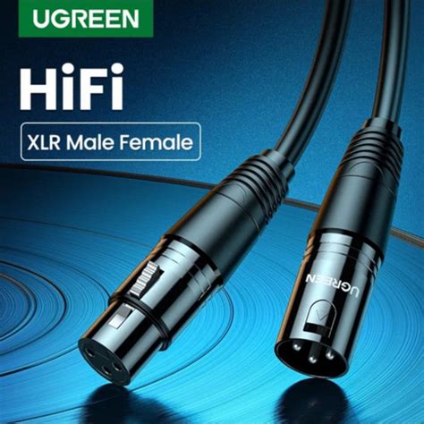 Jual Ugreen Kabel Xlr Extension Microphone Ugreen Xlr To Mic