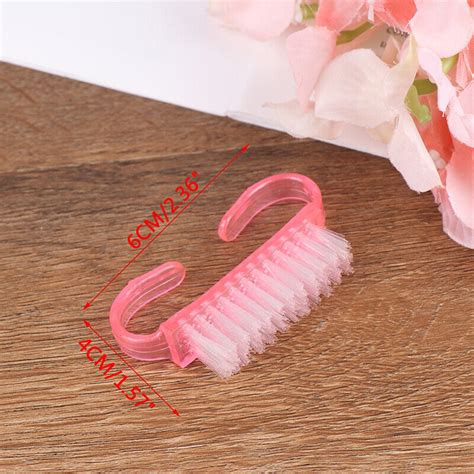 10x Nail Clean Brush Finger Care Dust Clean Nail Art Brush Nail