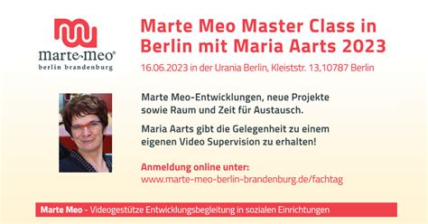 1 Berliner Marte Meo Master Class 16 Juni 2023