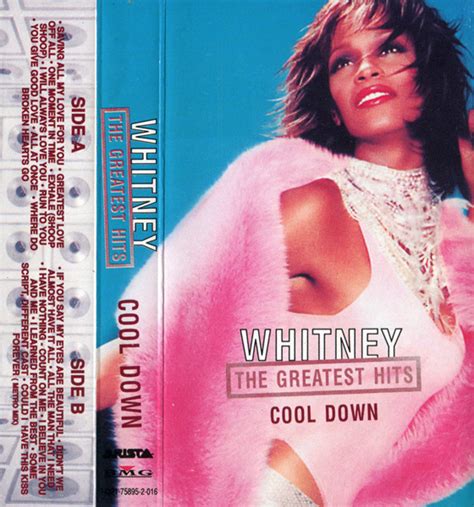 Whitney The Greatest Hits Cool Down Cassette Dolby Nr