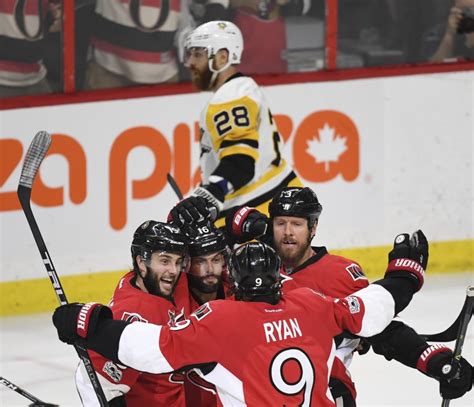 Senators chase Fleury, rout Penguins 5-1 in Game 3 - Breitbart