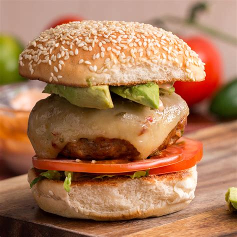 Spicy Southwestern Style Turkey Burgers Recipe By Maklano