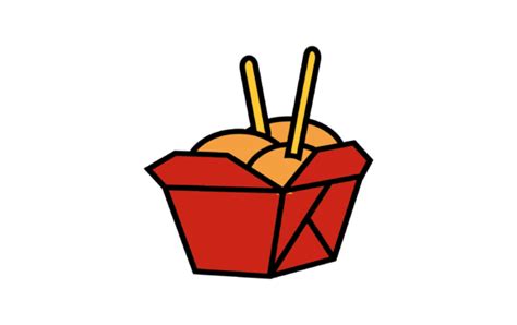 Chinese Food Icon Graphic By Iconfly · Creative Fabrica