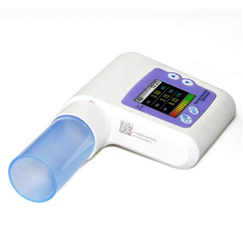 Cedigital Spirometer Lung Volume Breathing Diagnostic Spirometry Sp10
