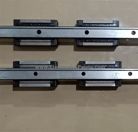 CNC NSK H15 Double Linear Slides With Four Bearings 39 75inch Length SL