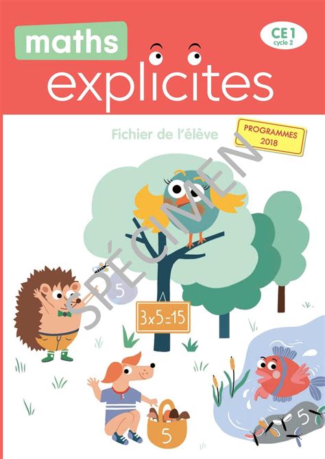 Maths Explicites Cm Dition Artofit