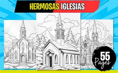 Incre Bles Iglesias Para Colorear Graphic By Dilandu Bank Creative