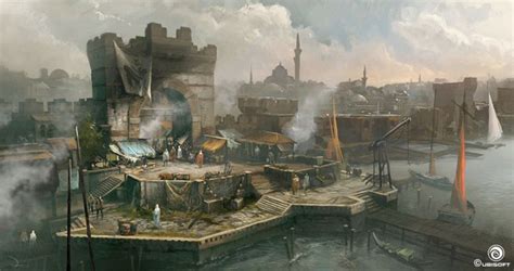 Assassins Creed Revelations Concept Art By Martin Deschambault Concept Art World