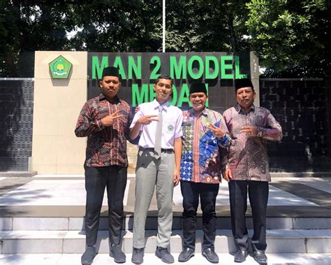 Siswa Man Model Medan Raih Peringkat I Matematika Ksm Propinsi Dan