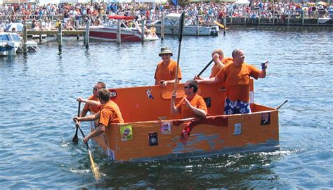 All Aboard for a Crazy Cardboard Boat Race | Life in the Finger Lakes