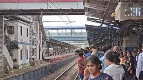 Mumbai Local Train Update Services Disrupted On Western Line Due To