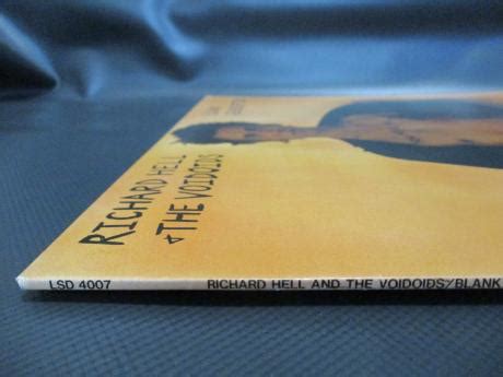 Backwood Records Richard Hell And The Voidoids Blank Generation Japan