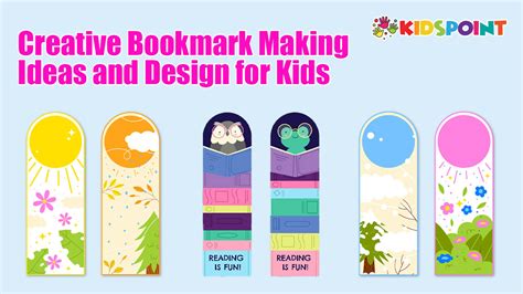 Creative Bookmark Making Ideas and Designs for Kids | The Kids Point