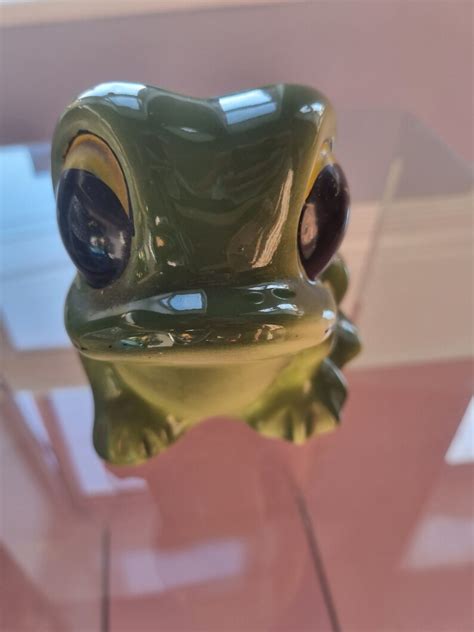 Vintage Norcrest Japanese Frog Planter Etsy