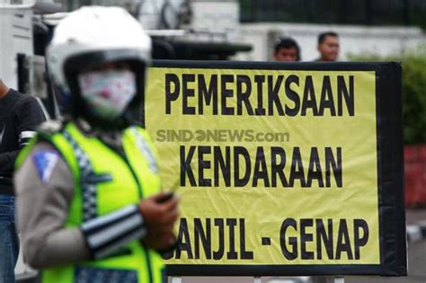 Ingat Besok Ganjil Genap Di 13 Ruas Jalan Jakarta Mobil Berpelat