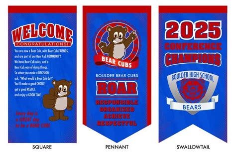 Bear-champ-banner - Mascot Junction