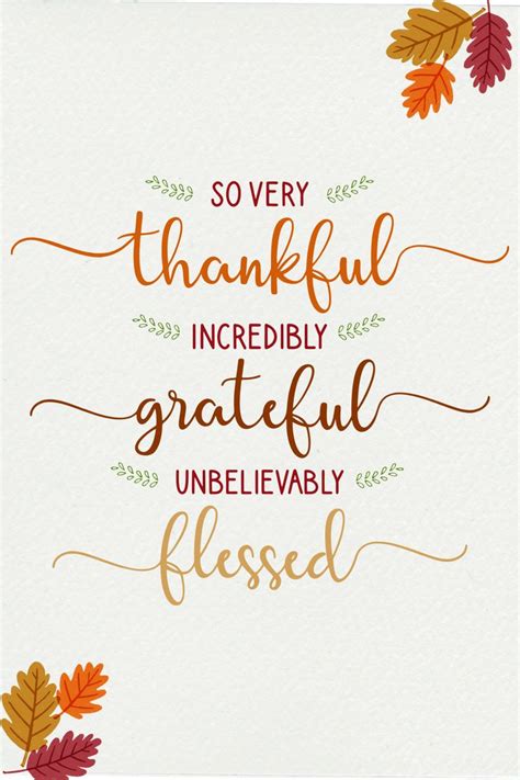 So Very Thankful Quotes