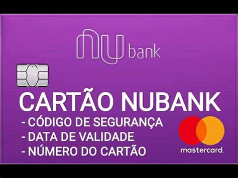 Cart O Nubank Onde Fica O C Digo De Seguran A Cvv Validade E O