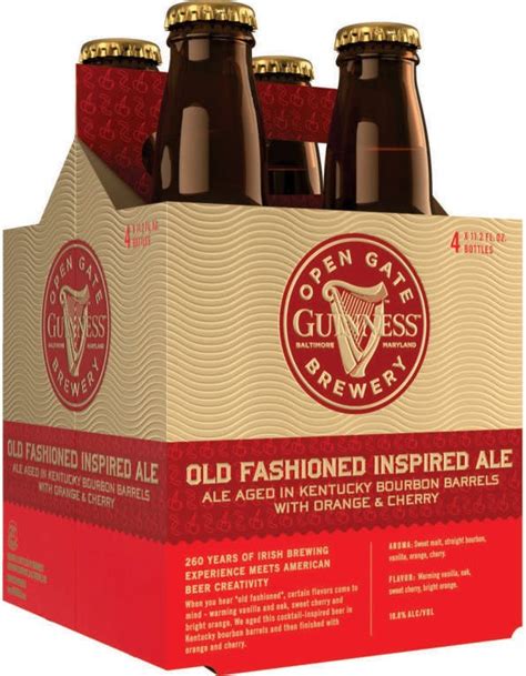 Guinness Old Fashioned Inspired Ale 4 Pack Can Stirling Fine Wines