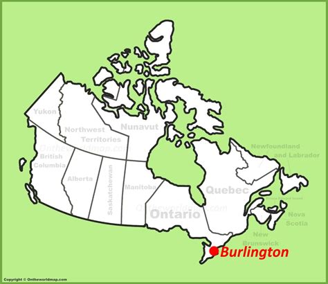 Burlington Map Ontario Canada Detailed Maps Of Burlington