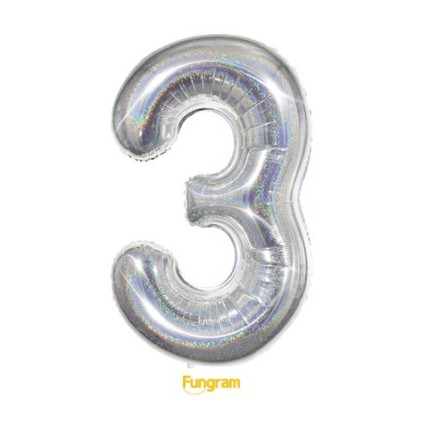 40 Inch Laser Silver Mylar Numbers Balloon Company Manufacturer, Supplier | Fungramballoons.com