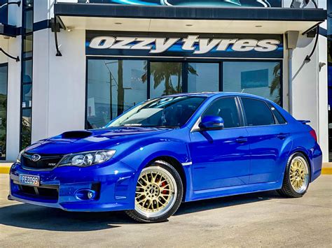 Subaru Impreza Wrx Hussla 021 Gold Machined Lip 2562