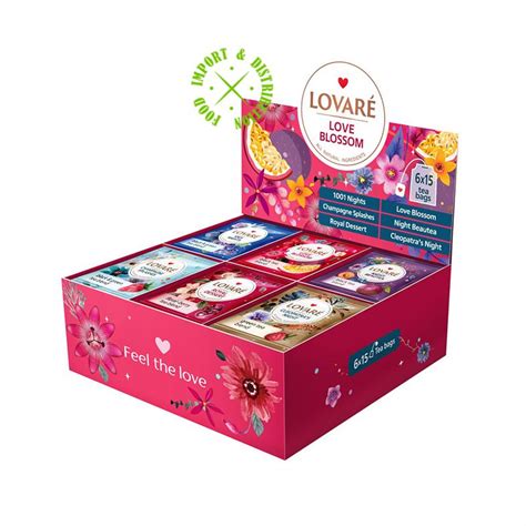 Herbata Lovare Kolekcja Smak W Herbat Love Blossom Set Grx Tor