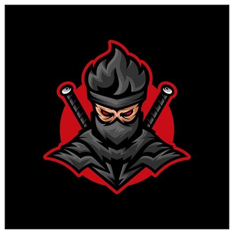 Premium Vector Ninja Mascot Esport Logo Vector Template Creative