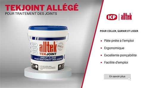 Lalltek Tekjoint Lenduit All G Pour Le Traitement Des Joints