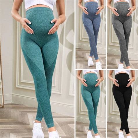 Cheap Pregnancy Leggings High Waist Skinny Maternities Clothes Pregnant