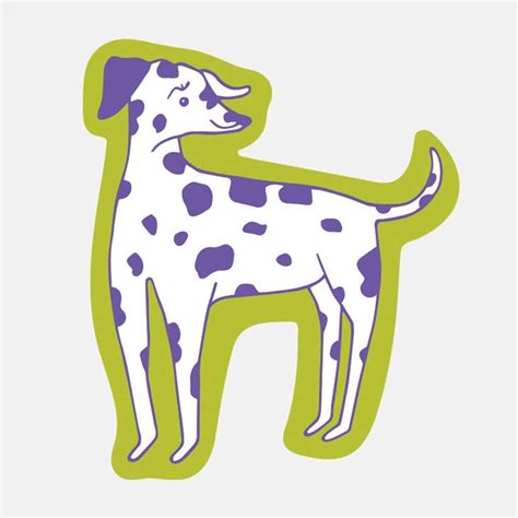 Dalmatian Sticker