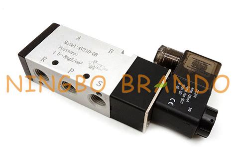 Airtac Type 4V310 08 Single Coil 5 2 Way Pneumatic Solenoid Valve