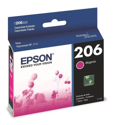 Cartucho Magenta Epson T206320 Original XP2101