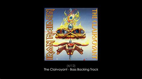 Iron Maiden The Clairvoyant Bass Backing Track 4 12 YouTube