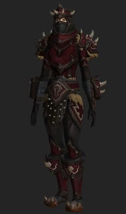 Warfronts Horde Leather Weekly Recolor Set De Transmogrification