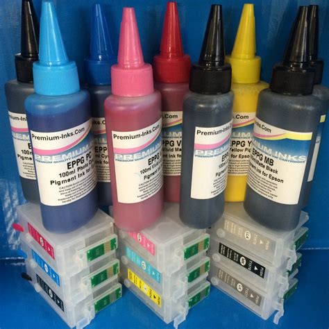 R3000 REFILLABLE CARTRIDGES 900ml PIGMENT INK EPSON STYLUS PHOTO