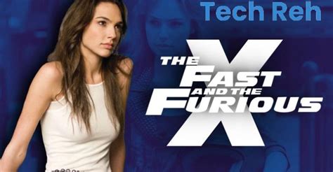 Anspruch Gal Gadot Kehrt Zur Fast Furious Serie Zur Ck Tech Reh