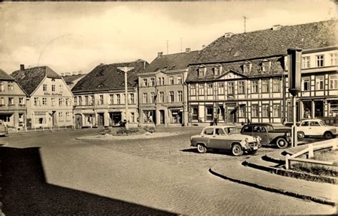 Ansichtskarte Postkarte Waren an der Müritz Marktplatz akpool de