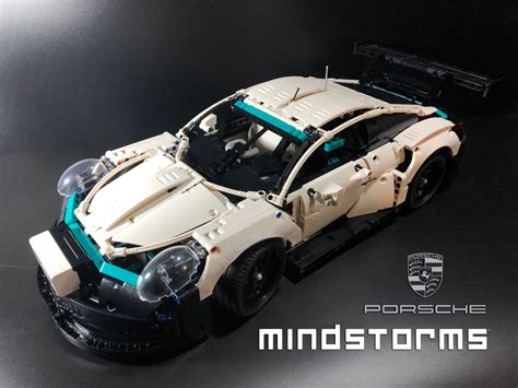 Lego Moc Porsche 911 Rsr Powered By Mindstorms By Gubsters