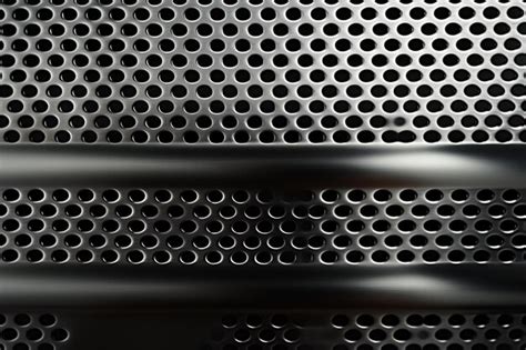Premium Photo Stainless Steel Perforated Grill