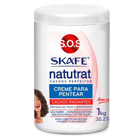 Creme Para Pentear Natutrat Sos Cachos Radiantes Kg Shopee Brasil